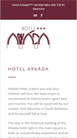 Mobile Screenshot of hotelarkada.cz